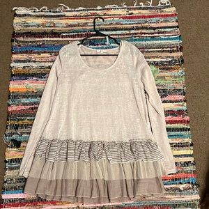 Long sleeve blouse
